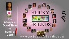 sticky friend  pic
